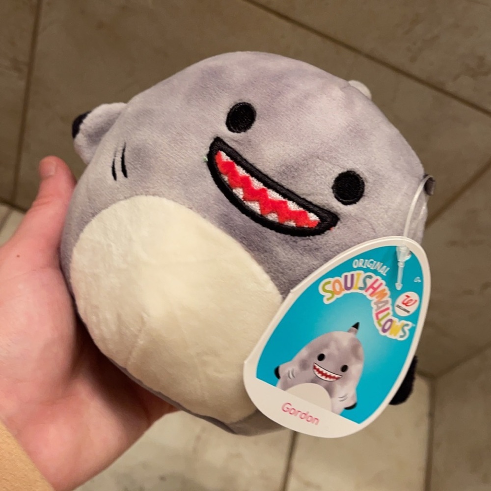 Shark squishmallow new with tags